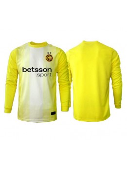 Billige Inter Milan Keeper Bortedrakt 2025-26 Langermet